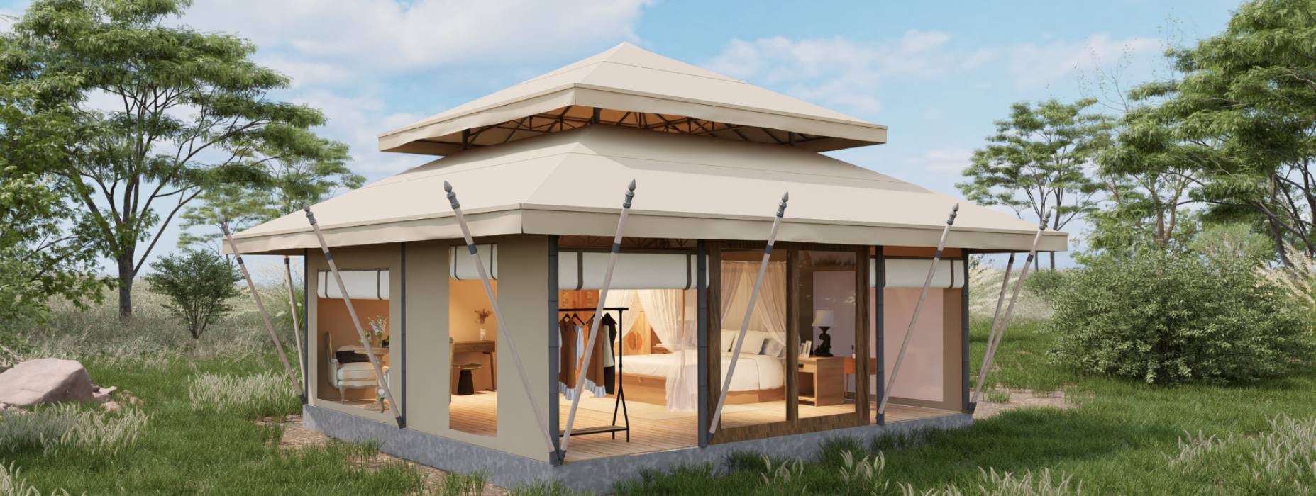 凤凰县户外野奢帐篷